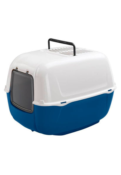 Imagen de BAÑO BANDEJA SANITARIA  PRIMA SFUSA AZUL  52,5 X 39,5 X 38