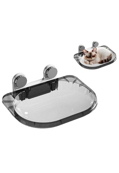 Imagen de CAMA AEREA PARA GATOS CON MANTA