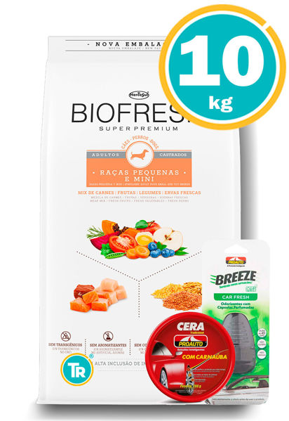 Imagen de BIOFRESH CASTRADO RAZAS PEQ/MINI 10.1KG + COMBO DISTRICO