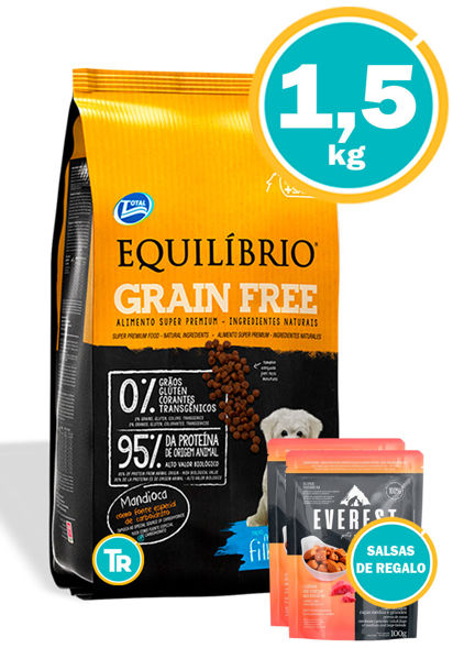 Imagen de EQUILIBRIO Grain Free Mini Puppy 1,5kg + Salsas