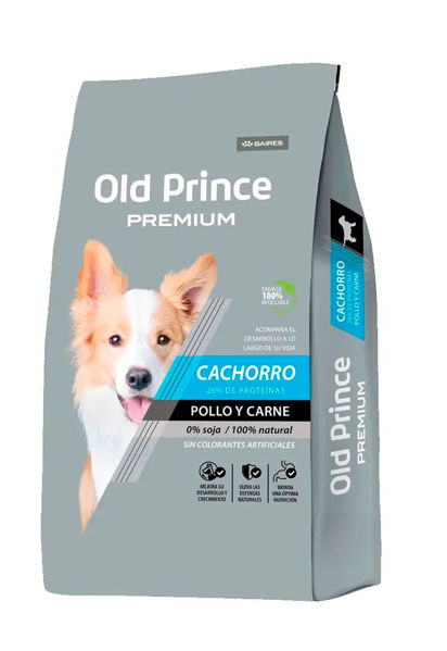 Imagen de OLD PRINCE PREMIUM PERRO CACHORRO 15KG + Manta