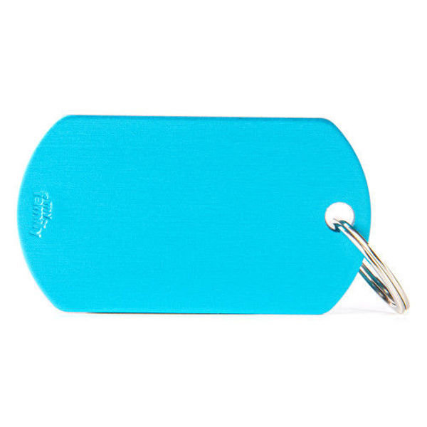 Imagen de CHAPITA BASICA ALUMINIO CELESTE MILITAR - FERPLAST