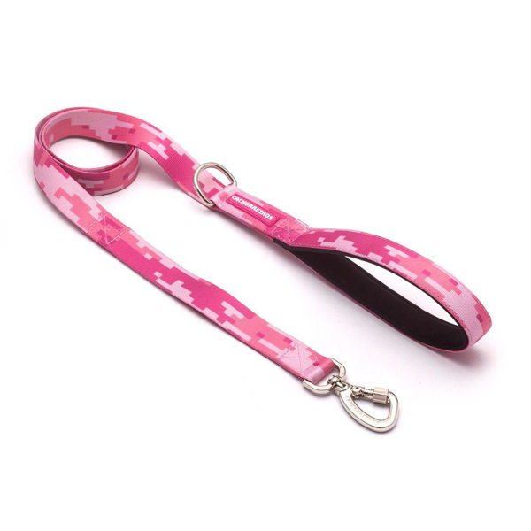 Imagen de CORREA CAMUFLAGE ROSA TALLE L - CACHORREIROS