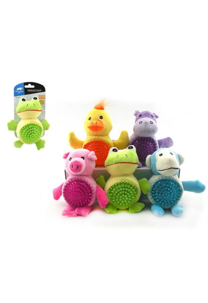 Imagen de Peluche con pelota - Varios Diseños 14X14X7.5 CM