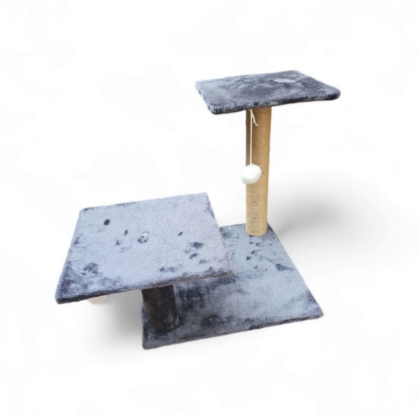 Imagen de RASCADOR SIMPLE PARA GATOS - 2 TORRES RP