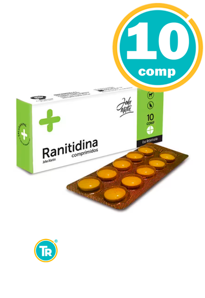 Imagen de RANITIDINA 50 MG 10 COMPRIMIDOS