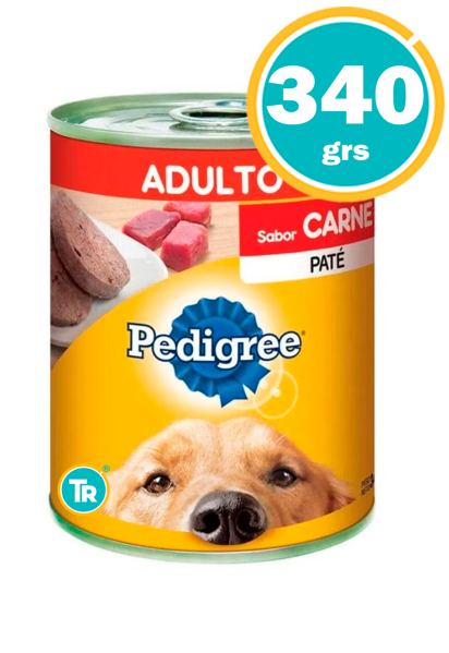 Imagen de Pate Pedigree Sabor carne 340grs