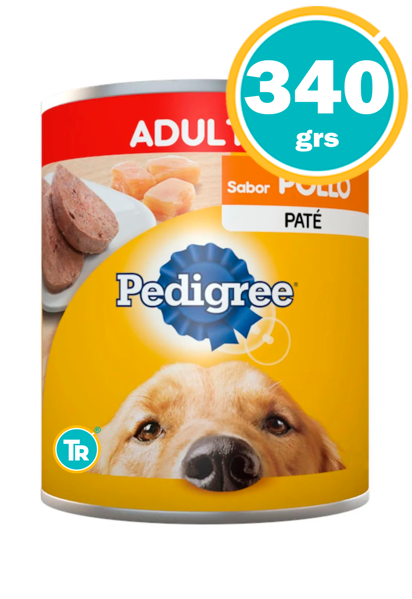 Imagen de Pate Pedigree Lata Sabor Pollo 340grs
