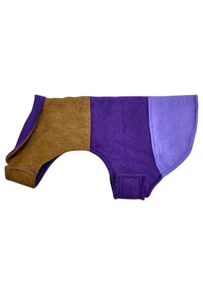 Imagen de Abrigo Polar Con Pana Tricolor Varios Colores - Talle 6