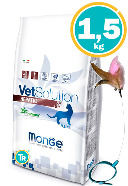 Imagen de VET SOLUTION Gato Hepático 1,5Kg + Juguete Ventosa