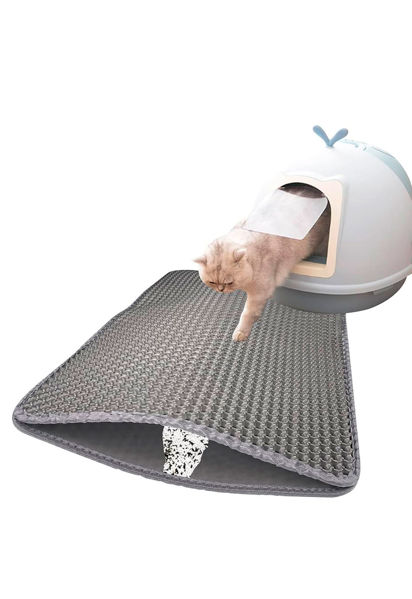 Imagen de Alfombra Sanitaria para Gato Doble Capa Grande