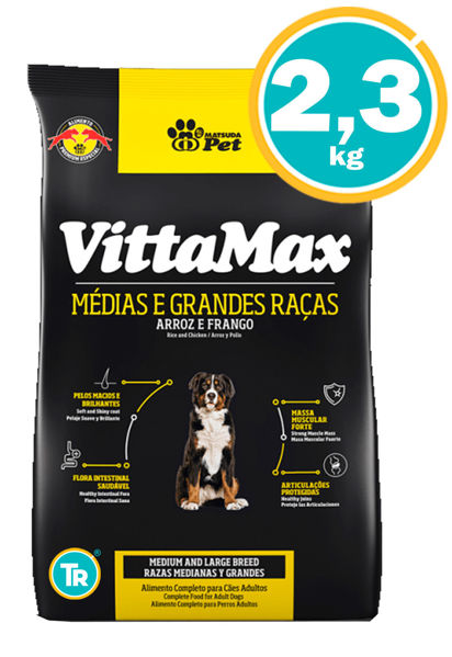 Imagen de VITTAMAX Perro Razas Medianas Y Grandes 2.3kg