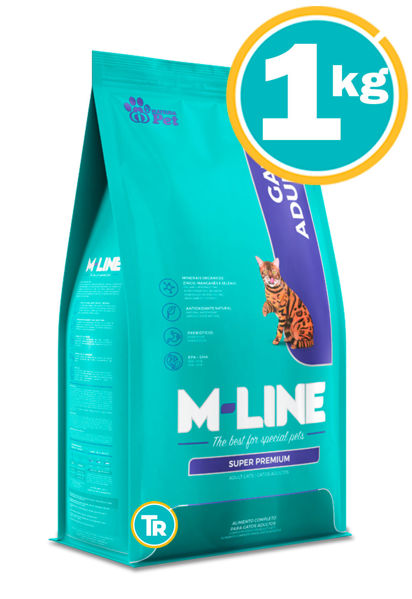Imagen de M-LINE Gatos Adultos 1kg