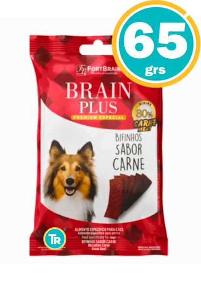 Imagen de Bifinhos Brain Plus Carne y Pollo 65grs