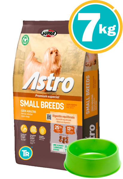 Imagen de ASTRO Small Breeds 7kgs + Comedero