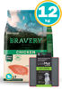 Imagen de BRAVERY Perro Adulto Razas Medianas Y Grandes 12kg + Lick Mat