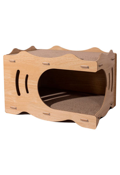 Imagen de Rascador Corrugado Dos Pisos