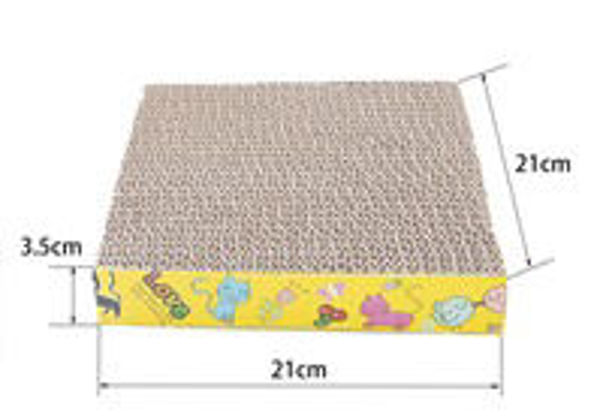 Imagen de RASCADOR PARA GATO MINI 21X21X3.5CM - TR079