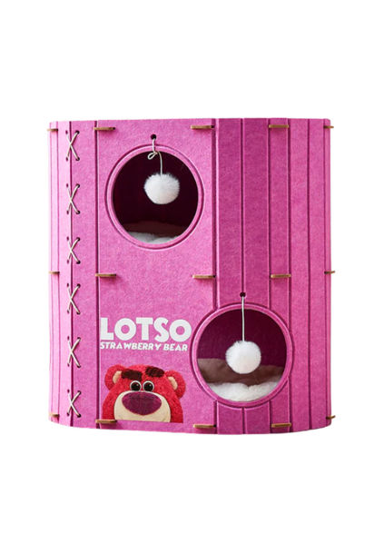 Imagen de Escondite para Gatos 2 Niveles – Violeta