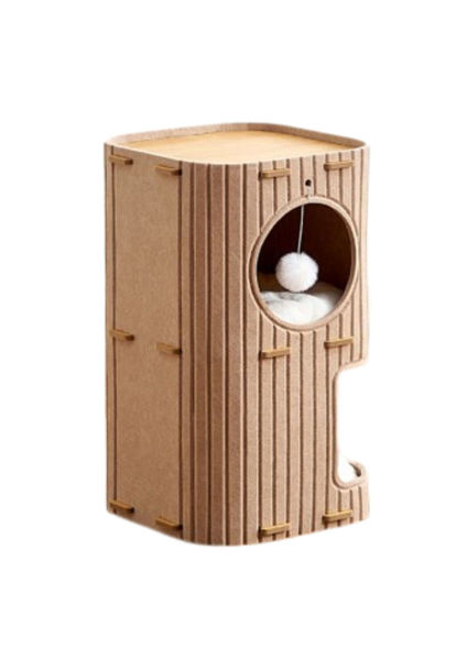 Imagen de Rascador / TORRE P/GATO 2 NIVELES CAMEL