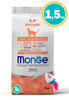 Imagen de MONGE Cat Monoprotein Adult Salmon 1.5 KG + Regalo a elección