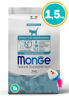 Imagen de MONGE Cat Monoprotein KITTEN Trucha 1.5KG + Regalo a elección