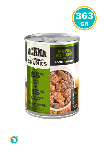 Imagen de LATA ACANA CERDO PERRO 363 GR