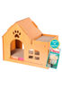 Imagen de Rascador Con Forma de Casa para Gato + Snack