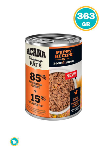 Imagen de LATA ACANA  CHICKEN Y TURKEY  PERRO PUPPY 363 GR