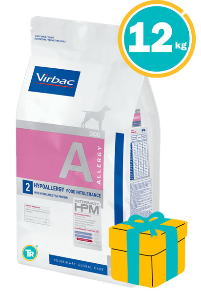Imagen de HPM VIRBAC DOG HYPOALLERGY FISH PROTEIN 12KG