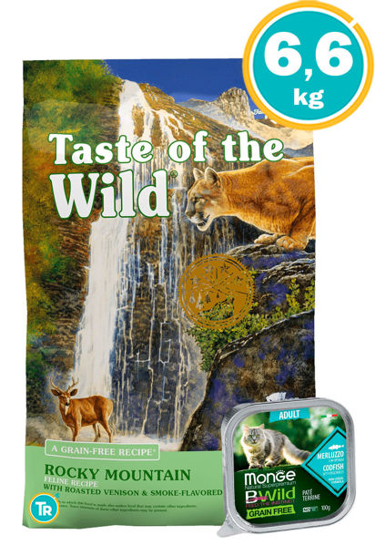Imagen de TASTE OF THE WILD FELINE ROCKY MOUNTAIN 6.6KG