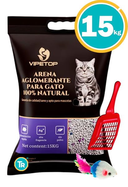 Imagen de SANITARIO BENTONITA VIPETOP 15Kg