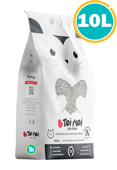 Imagen de TOI MOI CARBÓN ACTIVADO CAT LITTER 10 LTS