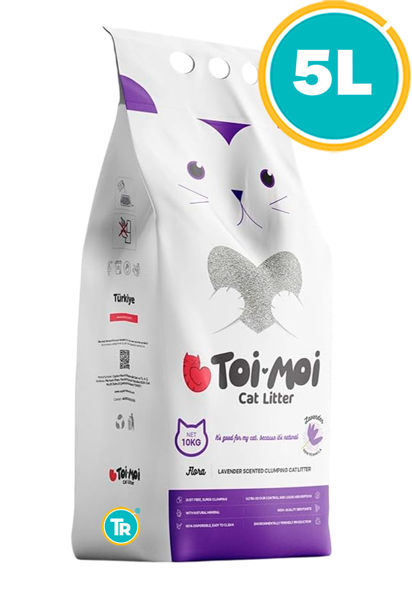 Imagen de TOI MOI CAT LITTER LAVANDA 5LT