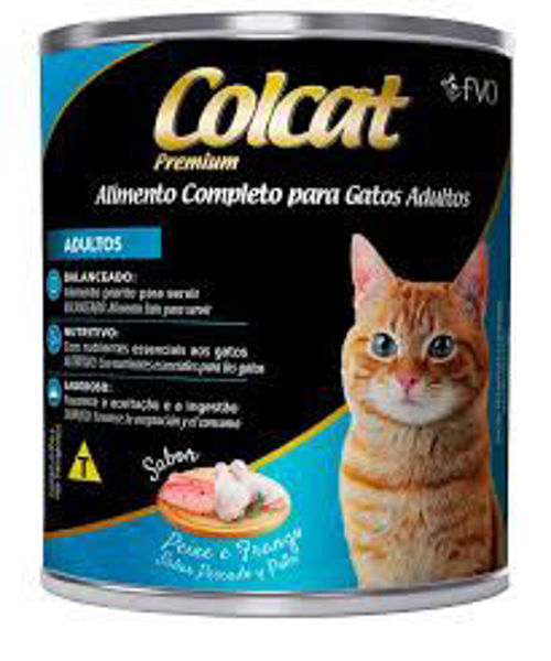 Imagen de COLCAT ALIMENTO HUMEDO PARA GATO PESCADO