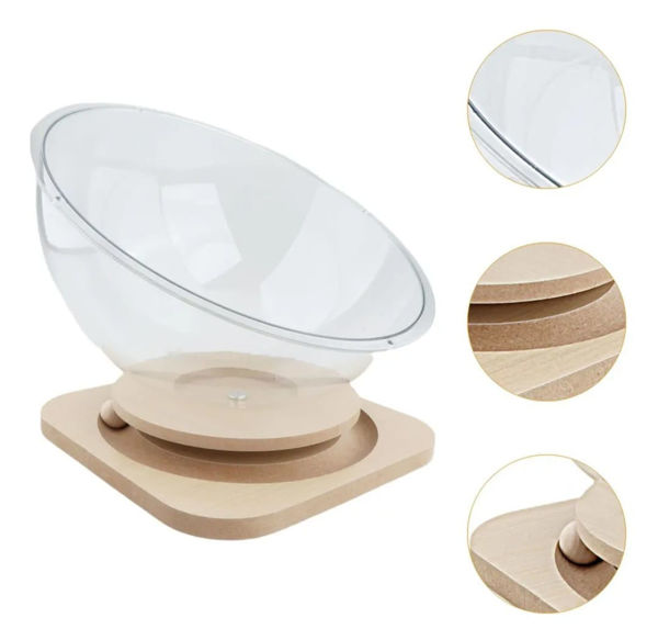 Imagen de CAMA PLASTICO GATO + JUGUETE CE-335