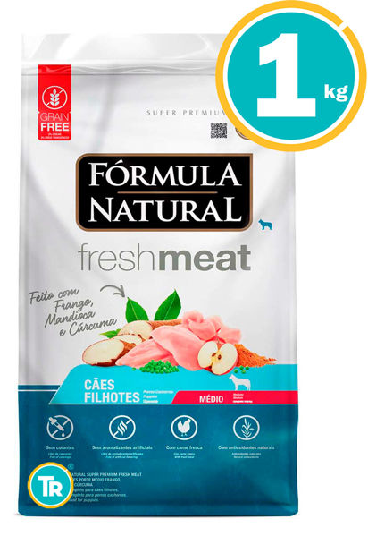 Imagen de FORMULA NATURAL FRESH MEAT CACH. RAZAS MEDIANA 1K