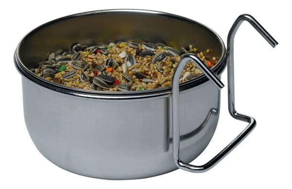 Imagen de Comedero colgante para pájaros de hierro Sirio L302