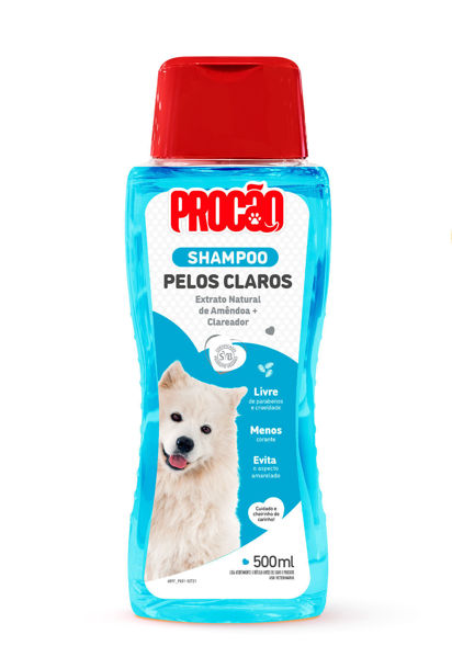 Imagen de Shampoo Para Perros Pelaje Claro 500ml - Procao