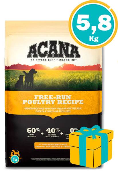 Imagen de ACANA DOG FREE-RUN POULTRY RECIPE 5.8KG