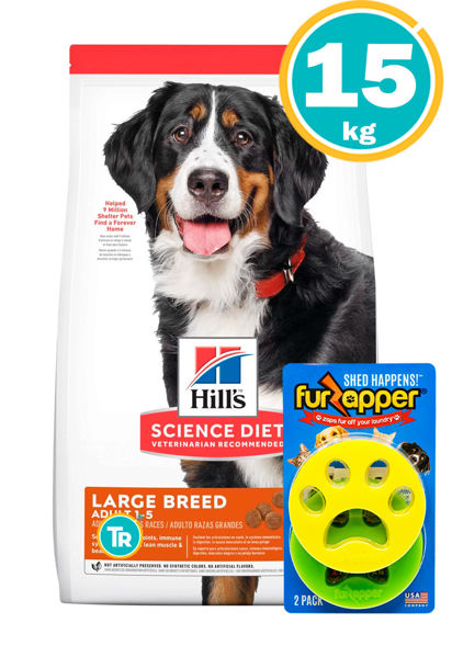 Imagen de HILLS Adult Large 15kg + Pegatina