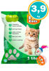 Imagen de Sanitario Bentonita Esfera FOR CATS 3.9KG (5L) MANZANA