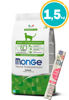 Imagen de MONGE Cat Monoprotein Adult Conejo 1.5 KG + Stick