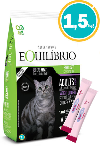Imagen de EQUILIBRIO Gato Castrado 1,5 kg + Salsas