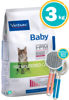 Imagen de HPM Virbac Gato Kitten Baby Pre Neutered 3kg + Regalo a elección