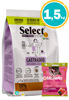 Imagen de SELECT GATO ADULTO CASTRADO 1.5KG + Snack de regalo