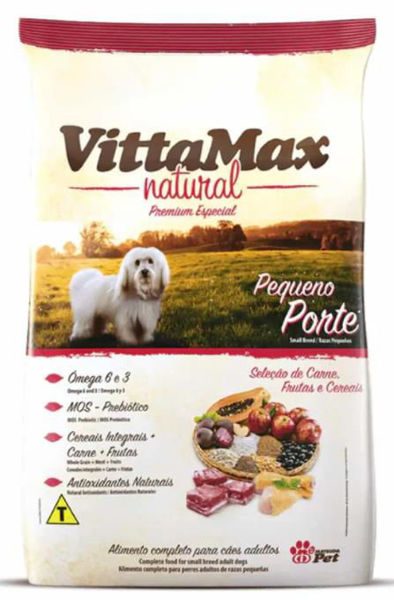 Imagen de VITTAMAX NATURAL PERRO ADULTO PEQUEÑO PORTE 10 KG