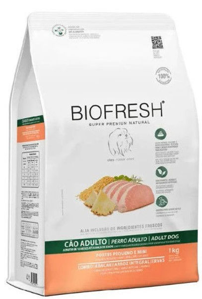Imagen de BIOFRESH ADULTO RAZAS PEQUEÑAS 3 KG CERDO Y ANANÁ