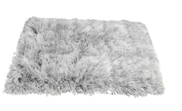 Imagen de COLCHONETA PELUDA GRIS TALLE L