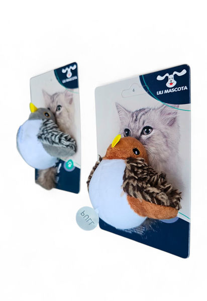 Imagen de Juguete para gatos pájaro con sonido